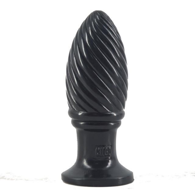 House Of Dasein Small Anal Dildo Butt Plug Beginners Suction Cup - Black V1257-30370344697994