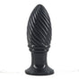 House Of Dasein Small Anal Dildo Butt Plug Beginners Suction Cup - Black V1257-30370344697994