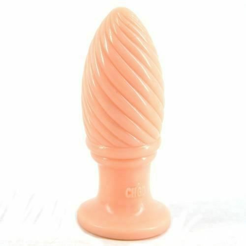 House Of Dasein Thread Huge Anal Dildo Silicone Butt Plug Dong Suction Cup - Flesh V1257-30370357575818