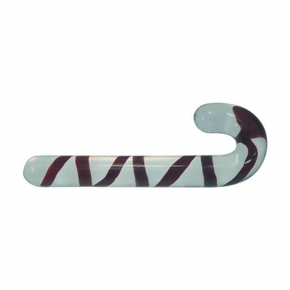 House Of Dasein Huge Pyrex Glass Dildo Christmas Candy Cane Anal Plug Dong V1257-30370410659978