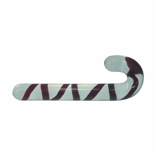 House Of Dasein Huge Pyrex Glass Dildo Christmas Candy Cane Anal Plug Dong V1257-30370410659978