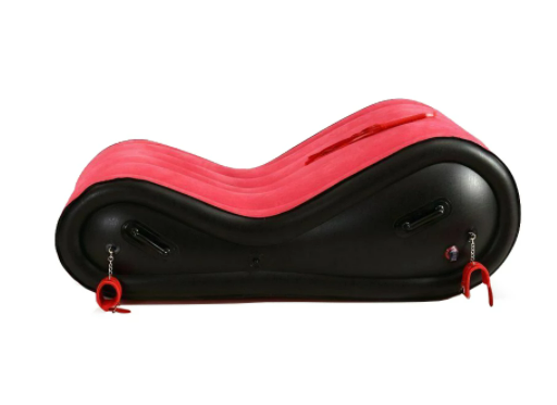 House Of Dasein Inflatable Bondage Sofa Bed Love Chair Sex Furniture Cuffs Restraints Bdsm - Red V1257-30370551464074