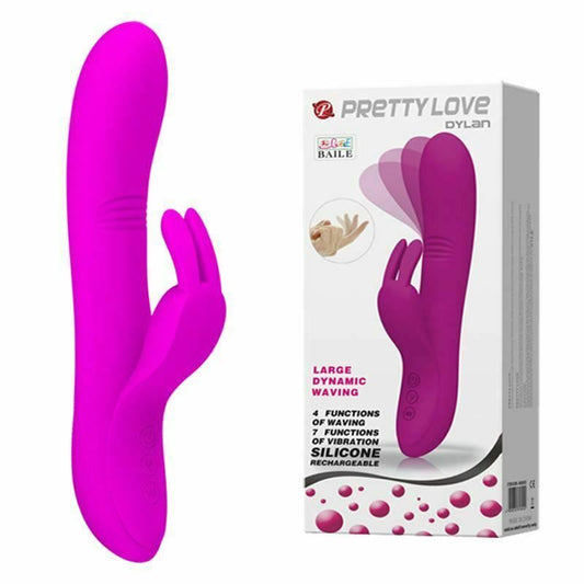 House Of Dasein Pretty Love Pink Rabbit Vibrator G Spot Clitoris Vibrations Women Masturbation - Pink V1257-30370935734410