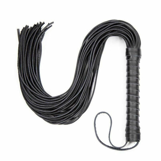 House Of Dasein Genuine Leather Spanking Flogger Bdsm Sex Toy Impact Fetish - Black V1257-30371015622794
