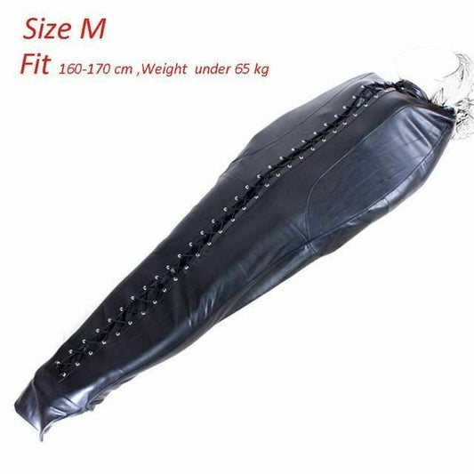 House Of Dasein Full Body Bondage Sleeping Bag Pu Leather Restraints Bdsm Kink Fetish - M V1257-30578727616650