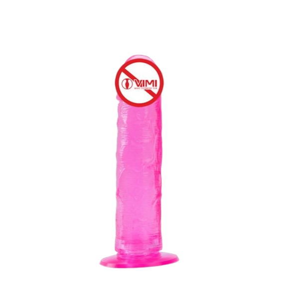 House Of Dasein Colourful Realistic Jelly Dildo Deep Throat Training Suction Cup Base - Pink - 20Cm V1257-30914656469130