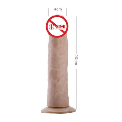 House Of Dasein Colourful Realistic Jelly Dildo Deep Throat Training Suction Cup Base - Flesh - 20Cm V1257-30914656501898