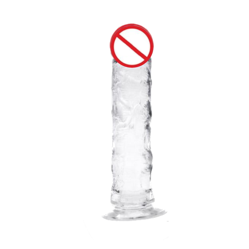 House Of Dasein Colourful Realistic Jelly Dildo Deep Throat Training Suction Cup Base - Clear - 18.5Cm V1257-30914656665738