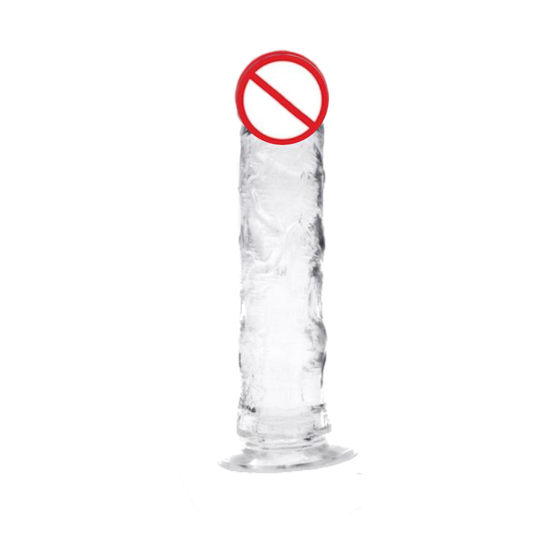 House Of Dasein Colourful Realistic Jelly Dildo Deep Throat Training Suction Cup Base - Clear - 18.5Cm V1257-30914656665738
