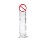House Of Dasein Colourful Realistic Jelly Dildo Deep Throat Training Suction Cup Base - Clear - 18.5Cm V1257-30914656665738