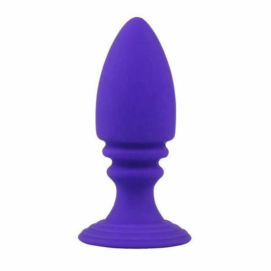House Of Dasein Trainer Silicone Butt Black Purple Pink Anal Plug - Purple V1257-30915834151050