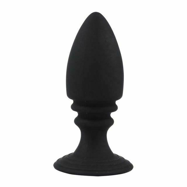 House Of Dasein Trainer Silicone Butt Black Purple Pink Anal Plug - Black V1257-30915834183818