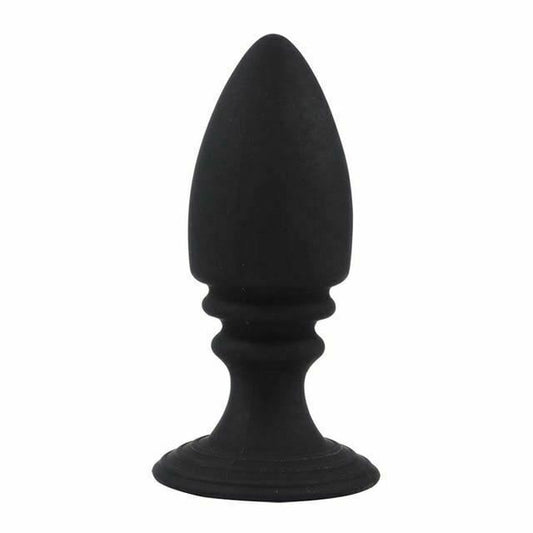 House Of Dasein Trainer Silicone Butt Black Purple Pink Anal Plug - Black V1257-30915834183818