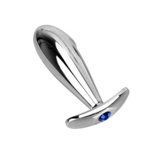 House Of Dasein Metal Jewel Rhinestone Butt Plug Masturbation Anal Fetish Bdsm - Blue V1257-30915834216586