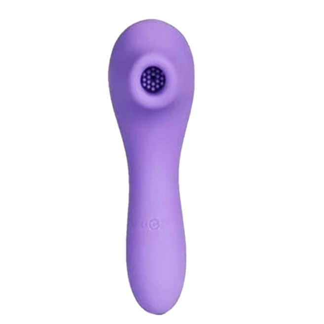 House Of Dasein Clitoral Suction 12 Speed Double Sucking Vibrator Bdsm - Purple V1257-31021741899914