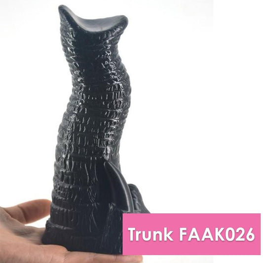 House Of Dasein Fantasy Creature Animal Dildos Dongs Black Monster Lycanthrope Bears Paw F40 - Black - Trunk V1257-31022074396810