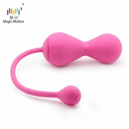 House Of Dasein Magic Motion Bluetooth Control Kegel Balls Vibrator Vagina Tightening Training - Blue V1257-31188848050314