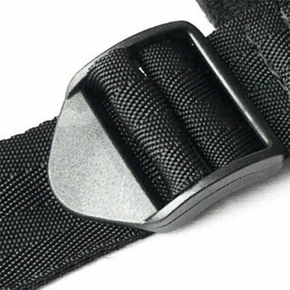 House Of Dasein Bdsm Full Restraints Set Bondage Slave Straps Wrist Ankle Cuffs Kit - Black V1257-31189324169354