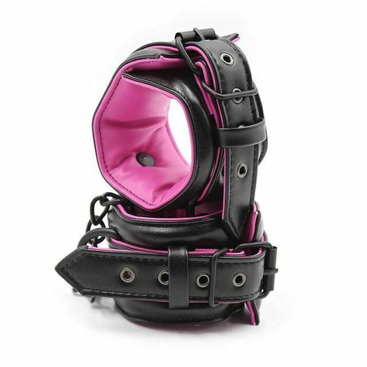 House Of Dasein Soft Pink Ankle Wrist Cuffs Restraints Bdsm Fetish Kink - Black - Ankle Cuffs V1257-31193741557898