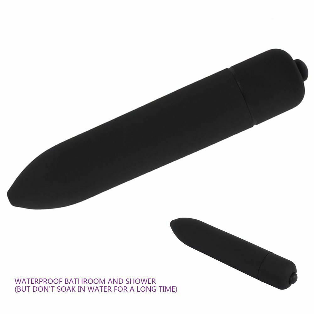 House Of Dasein Powerful Frequency Black Mini Vibrator Clitoris G Spot Stimulator - Black V1257-31195410825354
