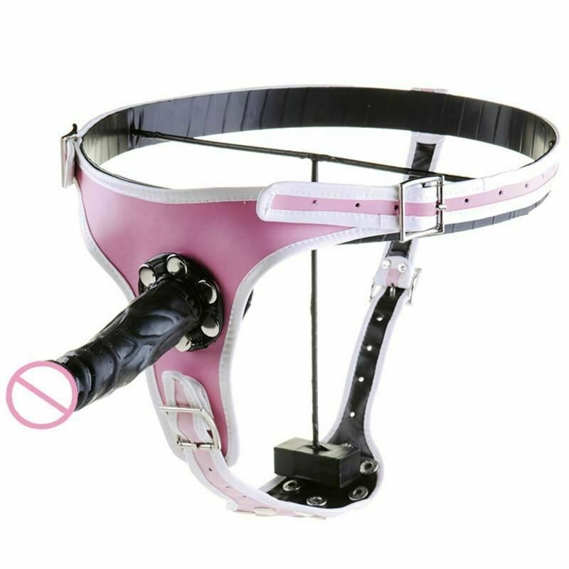 House Of Dasein Pegging Kit Pink Panties Black Realistic Dildos Strapon Harness - Black V1257-31196474998922