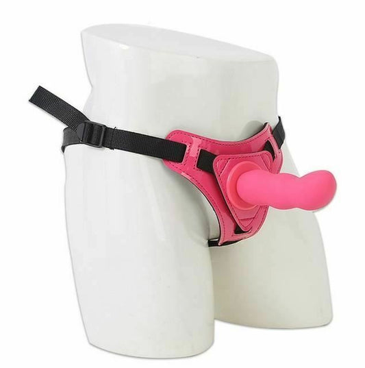 House Of Dasein Pink Dildo Belt Lesbian Couples G Spot Dong Strapon Harness - Pink V1257-31196475064458