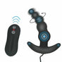 House Of Dasein Anal Beads Vibrator 10 Speeds Remote Prostate Massager Butt Plug - Black V1257-31247937831050