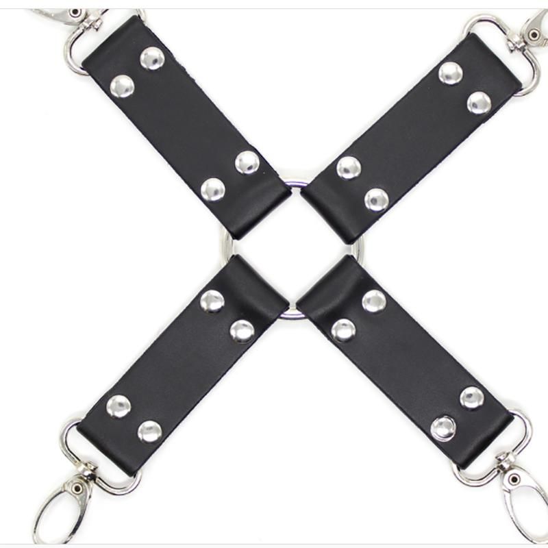 House Of Dasein Hogtie Restraints Set Bdsm Beginners Bondage Kit Kink Fetish - Black V1257-31274384490634