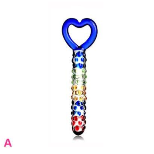House Of Dasein 12 Styles Dildo Smooth Glass Anal Beads Double Ended Dong Butt Plug - Style A V1257-31274492821642