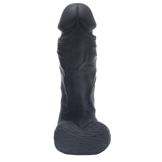 House Of Dasein Silicone Realistic Dildo 25.5Cm Thick Butt Plug Anal Purple - Black
