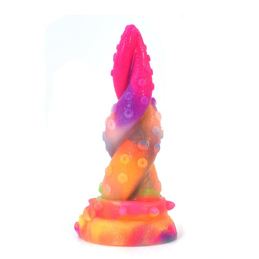 House Of Dasein Yellow Dragon 266 Fantasy Beast Mythical Advanced Dildo Men Women - Multi-Colour - 19.0Cm - V1257-744693100049