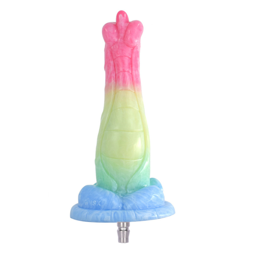 House Of Dasein Colourful Rainbow Big Dildo Vac U Lock Attachments For Automatic Sex Machine - Rainbow - N5032 V1257-744721100099