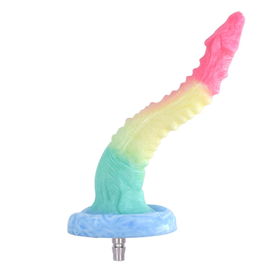 House Of Dasein Colourful Rainbow Big Dildo Vac U Lock Attachments For Automatic Sex Machine - Rainbow - N5037 V1257-744721100104