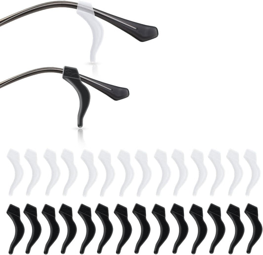14 Pairs Ear Hook Glasses Strap Eyeglasses Grip Silicone Eyeglass Holder Anti-Slip Hooks Safety Eyewear V1258-DP02-A-1003