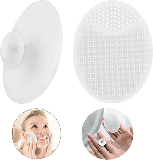 Silicone Face Scrubbers Exfoliator Brush-Facial Cleansing Brush Blackhead Scrubber Exfoliating Pads Precision V1258-DP02-A-1049