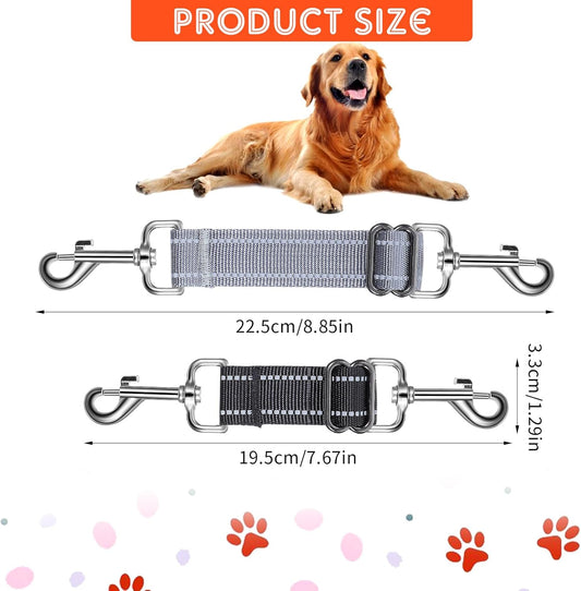 2 PCS Prong Collar Safety Clip Leash to Prong Collar Connector Dog Leash Connector Harness to Collars Safety V1258-DP02-A-1051