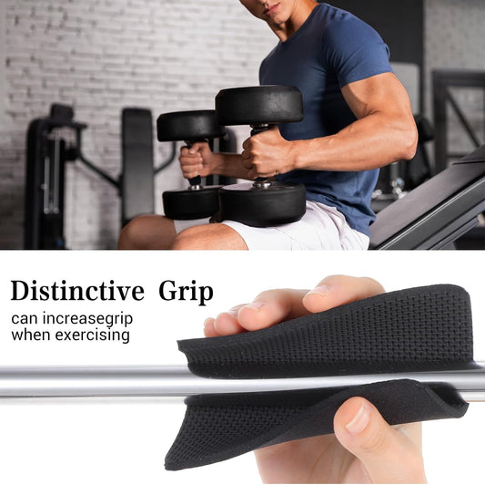 8 PCS Gym Grip Pads Rubber Weight Big Back Lifting Grips Workout Hand Pads Anti-Slip Weight Training Hand V1258-DP02-A-1057