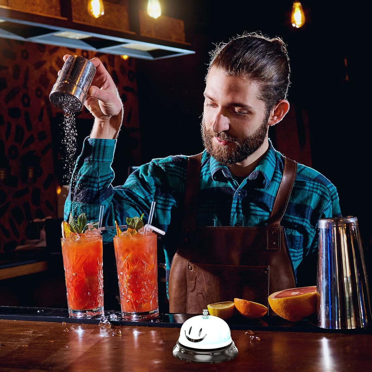 Call Bell, Service Bell Dinner Desk Bell for The Porter Kitchen Restaurant Bar Hotel Schools V1258-DP02-A-107