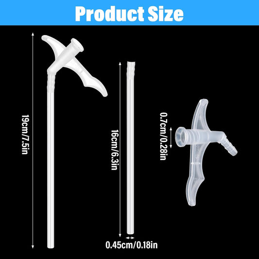Xindojuz 10 Pcs Attractive Spray Foam Nozzles, Expanding Spray Foam Nozzle Replacement Tubes, Gap Filling V1258-DP02-A-1079