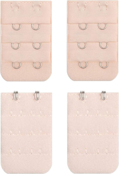 Bra Extender 2 Hook Bra Back Clips Bra Strap Extender Bra Clasp (4pcs) V1258-DP02-A-109