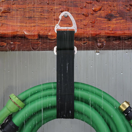 2 Packs Easy Released Adjustable Extension Cord Organizer Holder, Hose Rope Storage Straps Wrap for RV Shed V1258-DP02-A-1111