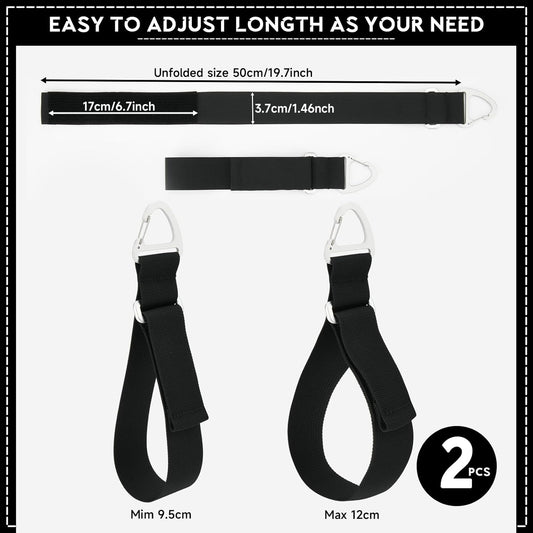 2 Packs Easy Released Adjustable Extension Cord Organizer Holder, Hose Rope Storage Straps Wrap for RV Shed V1258-DP02-A-1111