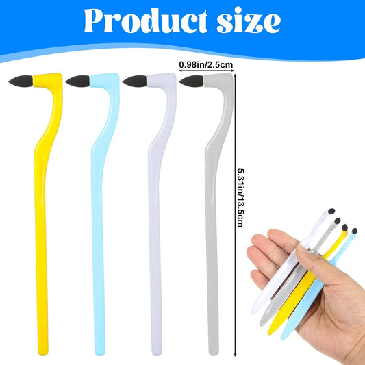 4 PCS Dental Tooth Stain Eraser Removers, Dental Plaque Tartar Eraser Polisher Professional Dental Picks V1258-DP02-A-1119