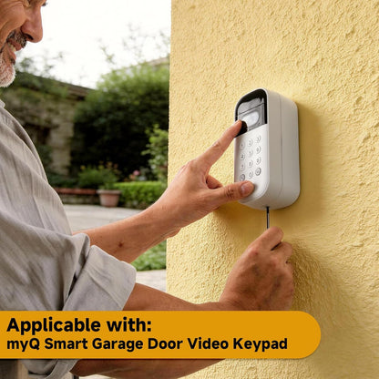 Screwdriver Replacements and 6 Pcs Security Mounting Screws Compatible with myQ Smart Garage Door Video V1258-DP02-A-1131