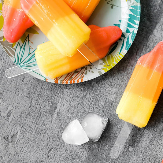50 Pcs Acrylic Popsicle Sticks Reusable Cake Pop Mold Mirror Ice Pop Sticks Ice Cream Cakesicle Mold for Home V1258-DP02-A-1135