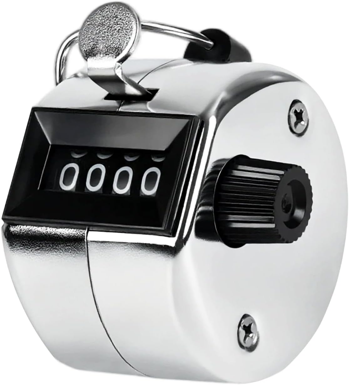 l Handheld Tally Counter, Clicker Counter with 4 Digit Display, Hand Mechanical Counter for Counting, Golf, V1258-DP02-A-1174