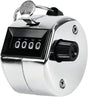 l Handheld Tally Counter, Clicker Counter with 4 Digit Display, Hand Mechanical Counter for Counting, Golf, V1258-DP02-A-1174