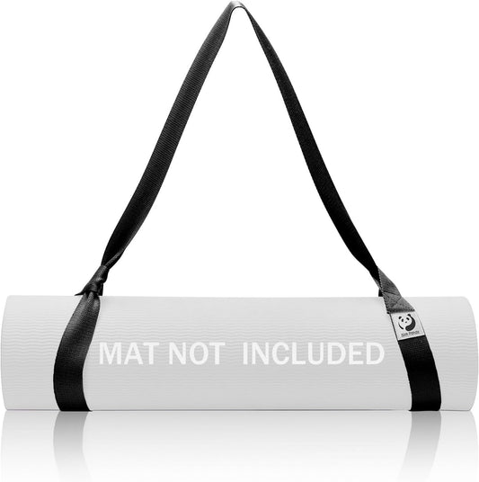 Yoga Mat Straps for Carrying, Adjustable Yoga Mat Carrier Sling Fits All Mats(Mat Not Included) V1258-DP02-A-1201