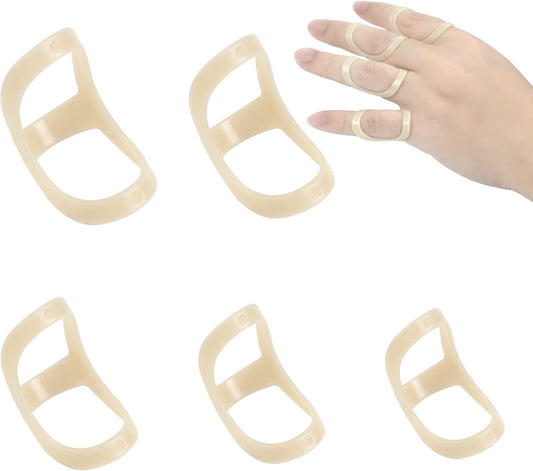 5Pcs Finger Splint, Trigger Finger Splint, Comfortable Trigger Finger Splint, Thumb Brace to Support and V1258-DP02-A-1210