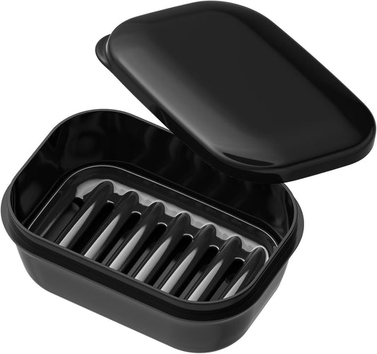 Leakproof Soap Holder 1 Pack, Travel Soap Container with Lid, Travel Size Toiletries, Portable Bar Soap V1258-DP02-A-1224